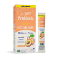 Enzymedica Sub Culture Probiotic drink mix packaging with peach flavor on a white background