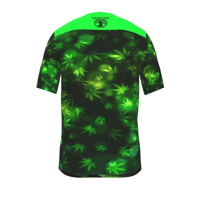 Yahuah—Green Host: The Genesis Mandate (01) | Men's Jersey T-Shirt