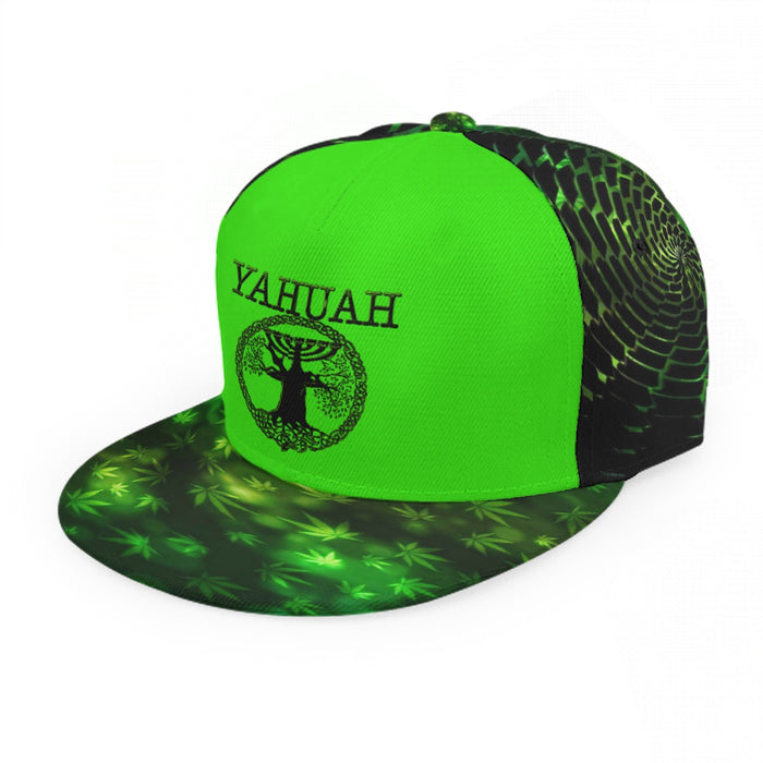 Yahuah—Green Host: The Genesis Mandate (01) | Snapback Cap